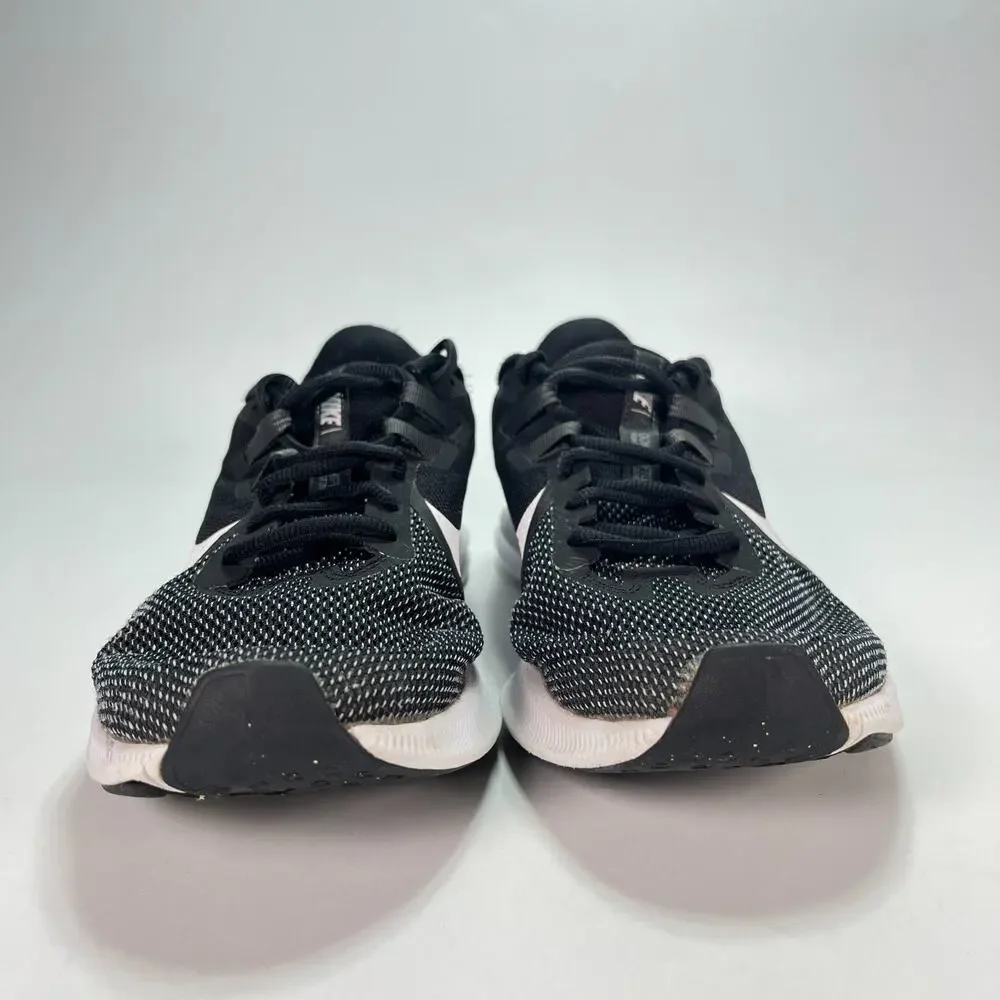 Nike Downshifter 9 Black White Athletic Running Shoes AQ7481-002 Men's Size 9